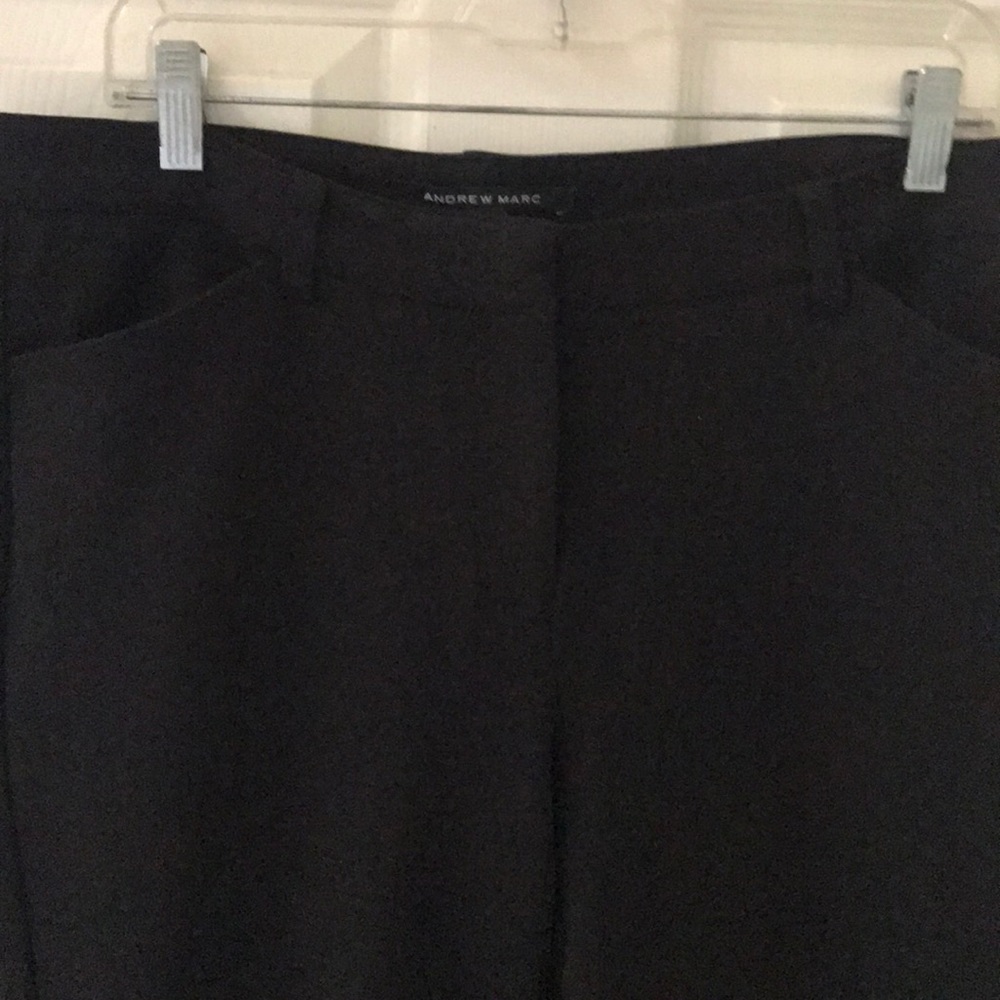 Blk Andrew Marc stretch pant